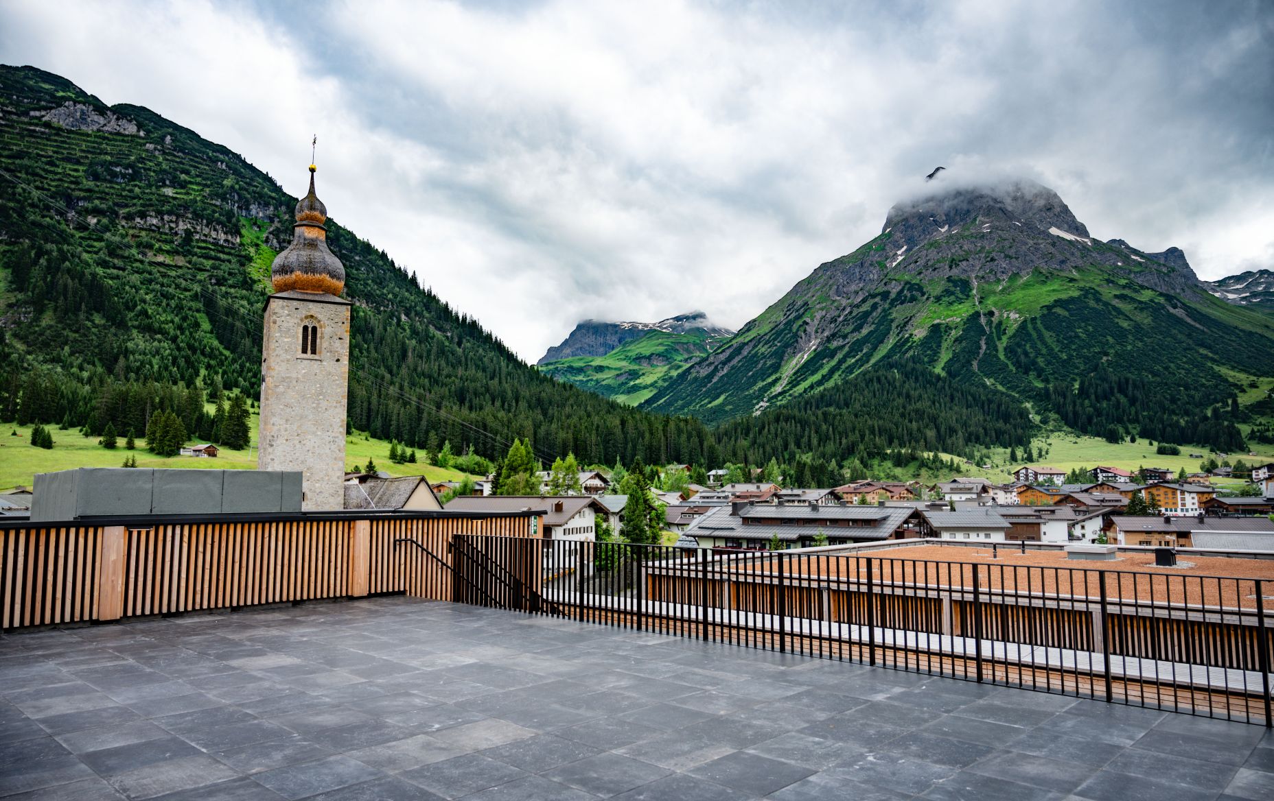 Lechwelten Dachterrasse Lechwelten Dachterrasse