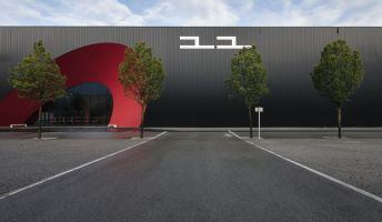 Aussenansicht Halle 11, Messe Dornbirn Aussenansicht Halle 11, Messe Dornbirn