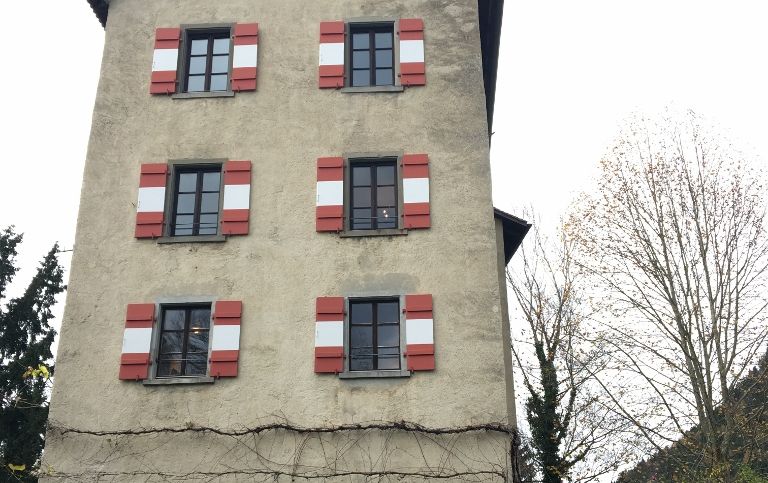 Aussenansicht Schloss Amberg Aussenansicht Schloss Amberg