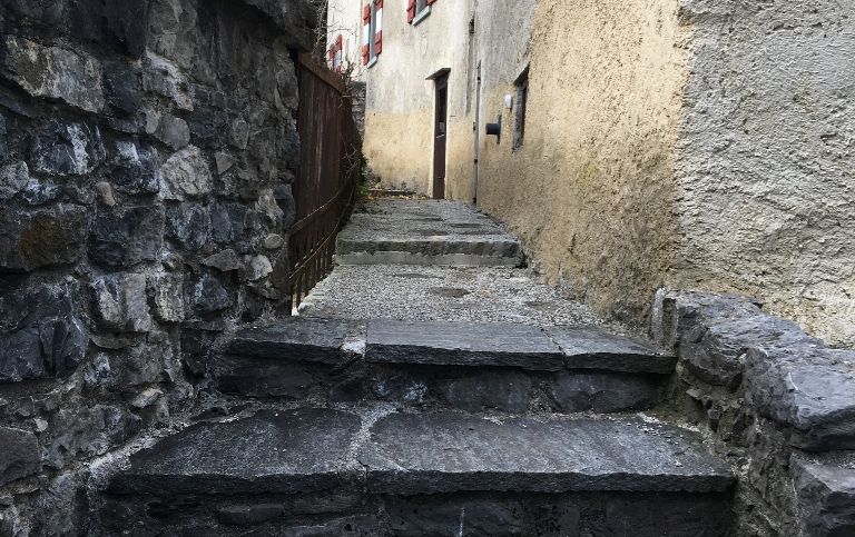 Stufen Schloss Amberg Stufen Schloss Amberg