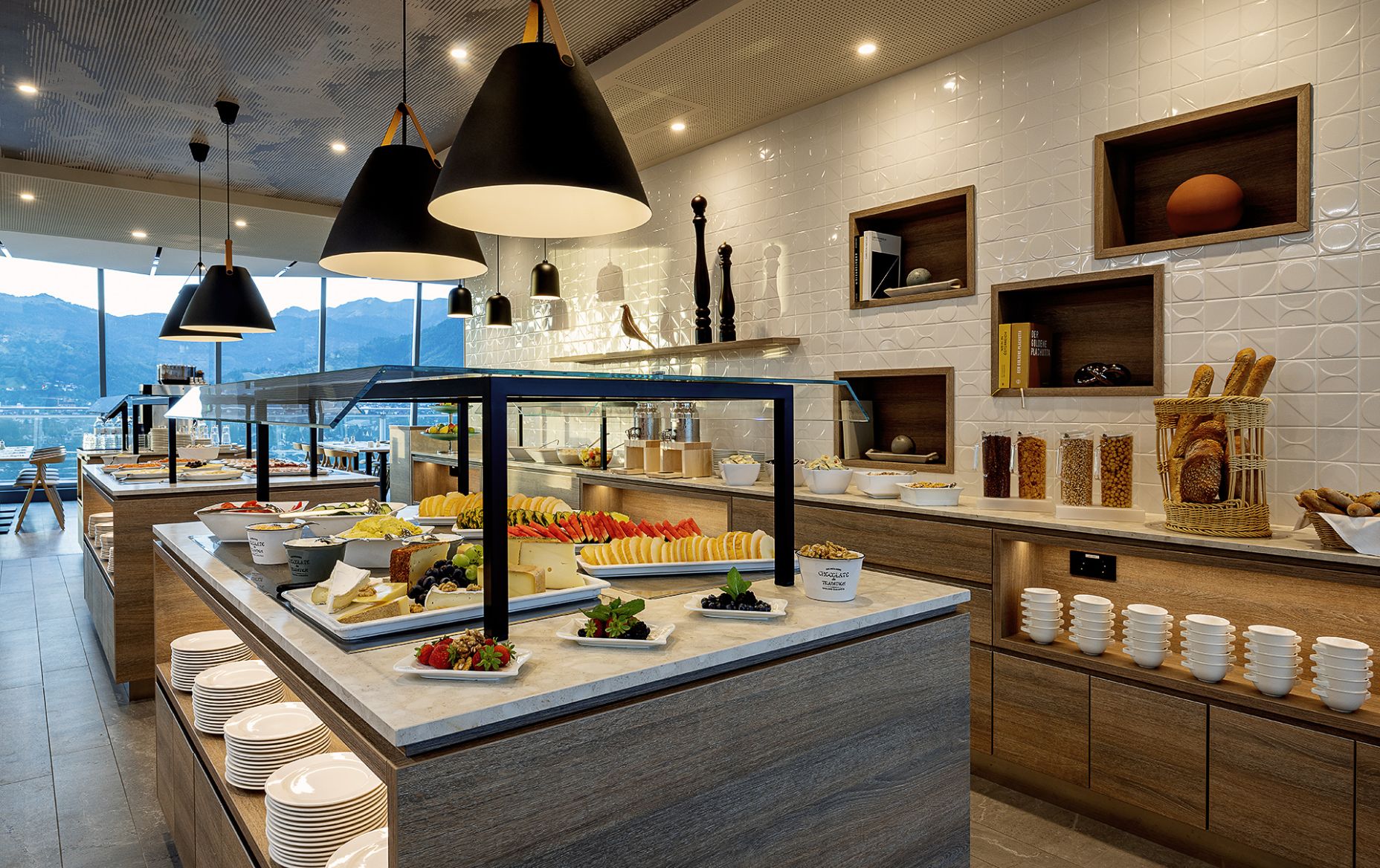 Frühstück im Four Points by Sheraton Panoramahaus Dornbirn Frühstück im Four Points by Sheraton Panoramahaus Dornbirn