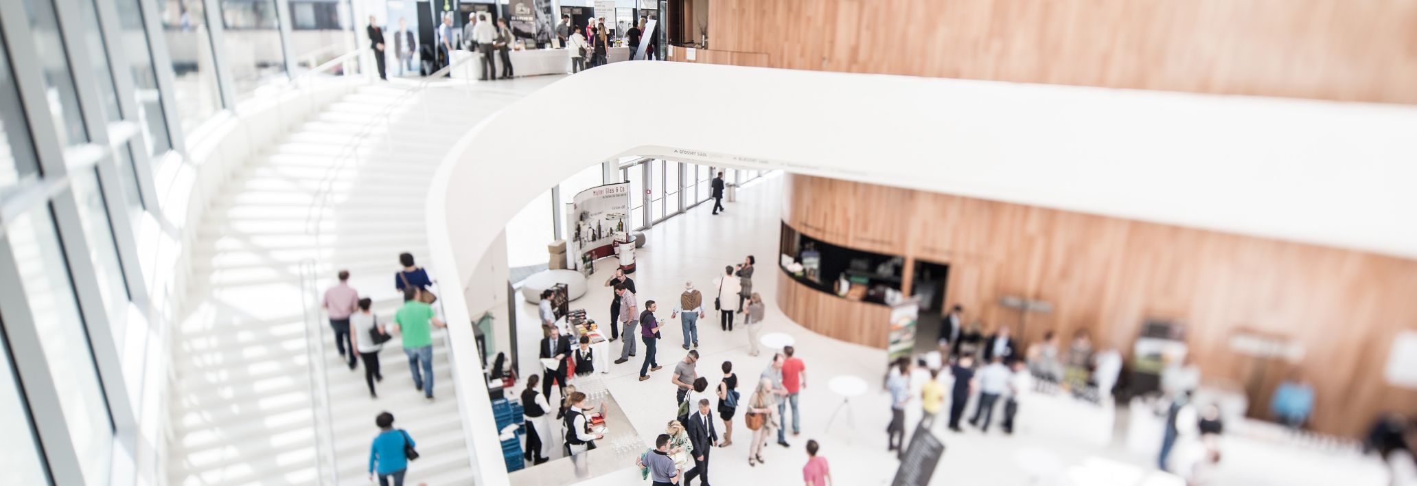 Empfang im Atrium Montforthaus Feldkirch Empfang im Atrium Montforthaus Feldkirch