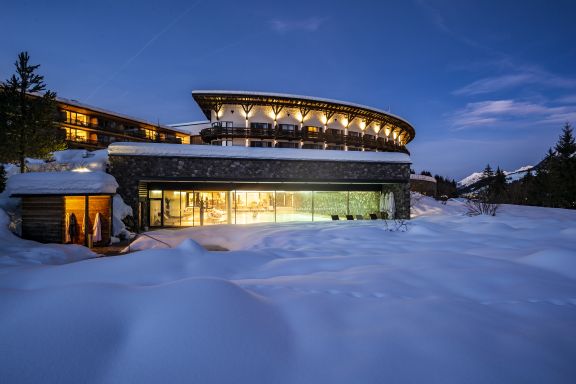 Fassade Seminarhotel Travel Charme Ifen, Hirschegg Fassade Seminarhotel Travel Charme Ifen, Hirschegg