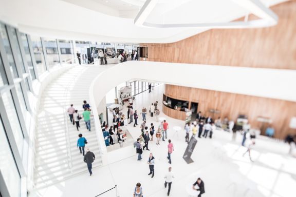 Empfang im Atrium Montforthaus Feldkirch Empfang im Atrium Montforthaus Feldkirch