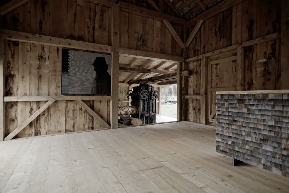 Innenraum Alte Säge, Bezau Innenraum Alte Säge, Bezau