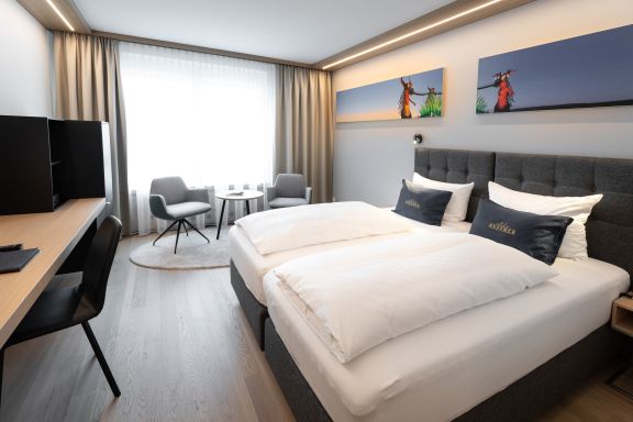 Doppelzimmer im Seminarhotel Messmer, Bregenz Doppelzimmer im Seminarhotel Messmer, Bregenz