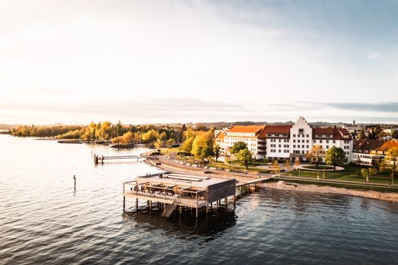 Außenansicht Seehotel am Kaiserstrand 