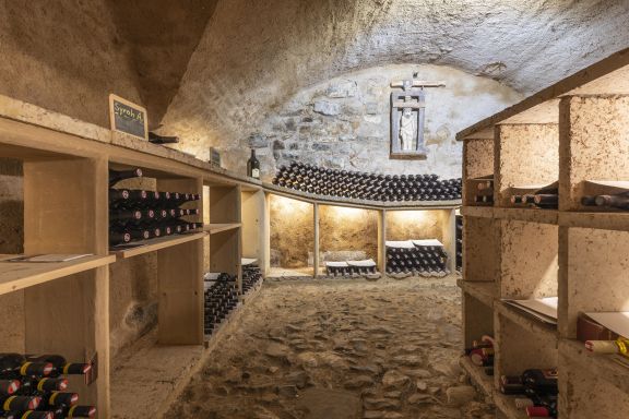 Weinkeller in der Propstei St. Gerold Weinkeller in der Propstei St. Gerold