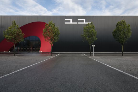 Aussenansicht Halle 11, Messe Dornbirn Aussenansicht Halle 11, Messe Dornbirn