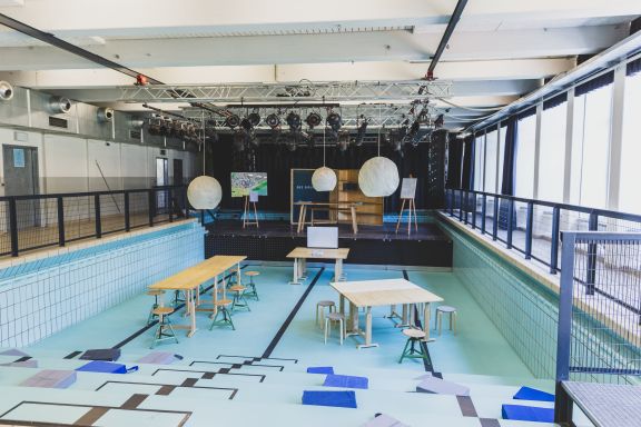 Pool, Eventlocation Altes Hallenbad Pool, Eventlocation Altes Hallenbad