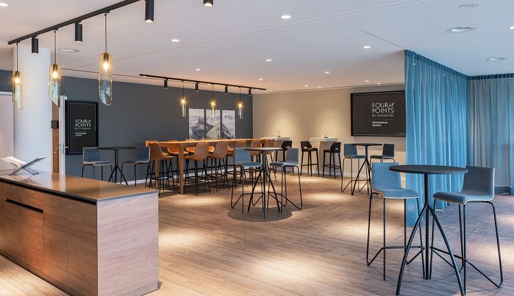 Meetingraum im Foyer im Four Points by Sheraton Panoramahaus Dornbirn Meetingraum im Foyer im Four Points by Sheraton Panoramahaus Dornbirn
