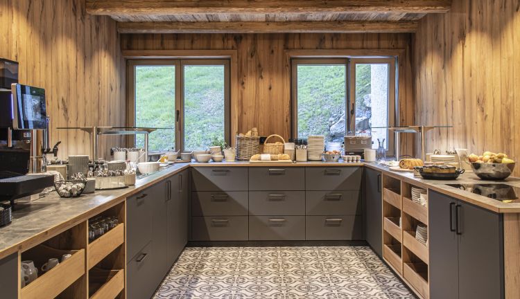 Frühstücksbuffet im Berghaus Schröcken Frühstücksbuffet im Berghaus Schröcken